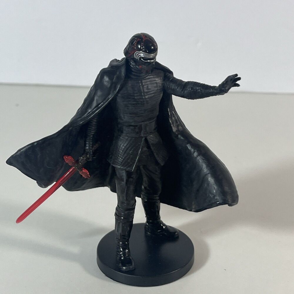 Disney Lucasfilm Star Wars Black Kylo Ren PVC Figure  Cake Topper 4"
